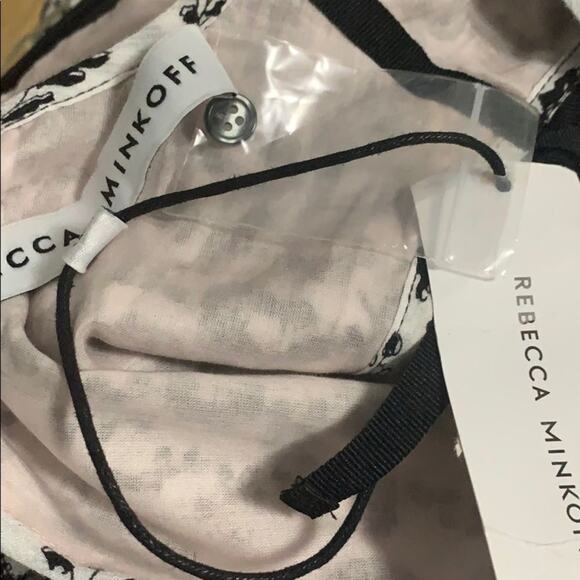 REBECCA MINKOFF‎ BLACK & WHITE DRESS S - Picture 8 of 12